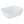 Sterilite Small Portable Rectangle Plastic 8 Qt Dish Pan Basin, White (12 Pack)