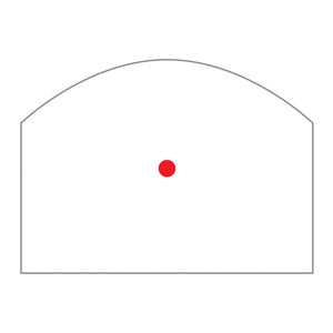 X Vision MHRD1 Optics Micro HIIT Red Dot 3 MOA Dot Size with Auto Brightness