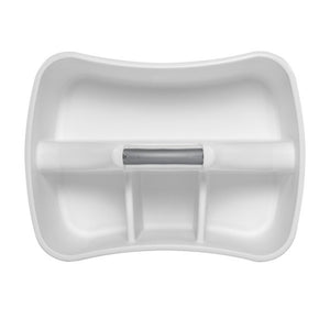 Sterilite Divided Storage Ultra Caddy Portable Storage Organizers, White, 6 Pack