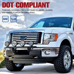 Fieryred LED Fog Light, Compatible with 2011-2014 Ford F150, Bumper Placement