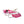 Ostrich The Altitude 3N1 High Back Outdoor Beach Lounge Chair w/Footrest, Pink