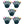 Home Heritage 33' Wrapped Dome Holiday Lights, App Control, 100 RGB LEDs, 5 Pack