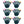 Home Heritage 33' Wrapped Dome Holiday Lights, App Control, 100 RGB LEDs, 6 Pack