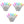 Home Heritage 7' Icicle Style Holiday Lights, App Controlled, 50 RGB LEDs 3 Pack