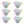 Home Heritage 7' Icicle Style Holiday Lights, App Controlled, 50 RGB LEDs 6 Pack