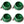 Farm Innovators QT 1 25 Watt 1 Qt Electric Heated Pet Water Bowl, Green (4 Pack)