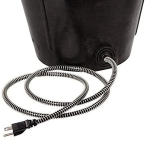 Farm Innovators FB 80R Rubber 3 Gallon Flat Back Heated Bucket 70 Watt (4 Pack) - TRAPSKI