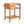 EROMMY Multipurpose Rolling Bamboo Wood Kitchen Island Trolley Cart, Natural