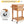EROMMY Multipurpose Rolling Bamboo Wood Kitchen Island Trolley Cart, Natural