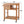 EROMMY Multipurpose Rolling Bamboo Wood Kitchen Island Trolley Cart, Natural