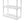 Gracious Living 4 Shelf Knect-A-Shelf Fixed Height Light Duty Storage Unit,White