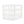 Gracious Living 3 Drawer Desktop Countertop Storage with Organizer Lid, White