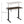 SDADI Adjustable Height Steel Frame Standing Desk, Crank Adjust, Black/Teak - TRAPSKI