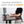 SDADI Adjustable Height Steel Frame Standing Desk, Crank Adjust, Black/Teak - TRAPSKI
