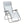 Lafuma R-Clip Batyline Iso Relaxation Zero Gravity Lounge Recliner Chair, Ciel - TRAPSKI