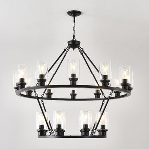 20-Light 2 Tier Chandelier