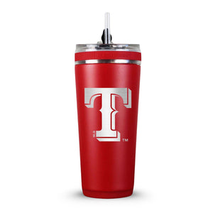 Officially Licensed Texas Rangers 26oz Flex Bottle - TRAPSKI