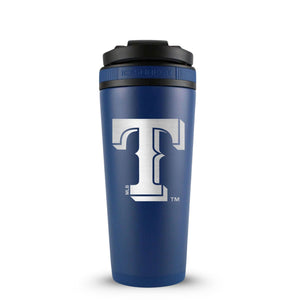 Officially Licensed Texas Rangers 26oz Ice Shaker - Navy - TRAPSKI