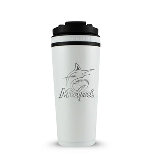 Officially Licensed Miami Marlins 26oz Ice Shaker