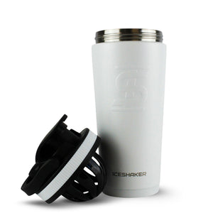 Officially Licensed Los Angeles Dodgers 26oz Ice Shaker (Alternate Logo) - White - TRAPSKI