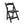 Solid Wood Upholstered Folding Chair Set, Dining Room (Set of 4)