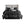 7 Piece Tufted Comforter Set Black Queen