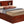 Traditional Style Bookcase Storage Bed