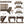 TOPMAX Outdoor Adjustable Patio Wooden Daybed Sofa Chaise Lounge with Cushions