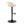 Grotto - Contemporary Adjustable Barstool With Swivel & Rounded T Footrest (Set of 2)
