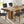 TOPMAX Farmhouse Extendable Wood Dining Table Set for 6
