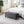 Button-Tufted Storage Ottoman With Safety Close Hinge