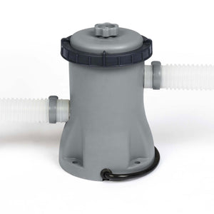 Bestway Fast Set 12'x30" Round Inflatable Outdoor Above Ground Swimming Pool Set