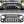 American Modified Gladiator Grille Compatible with Jeep Models 2007 to 2018, Matte Black
