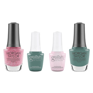 Gelish Mini and Morgan Taylor Spring 2022 Full Bloom Polish Manicure Set, 4 Pack - TRAPSKI