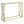 Monarch Specialties 42.25 Inch Modern Glass Top Metal Console Accent Table, Gold