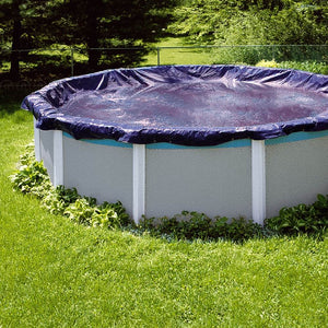 Swimline PCO831 28' Round Above Ground Winter Swimming Cover, (Pool Cover Only)