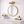 Reverie - Double Lights Bathroom Wall Sconce Over Mirror - Clear / Gold