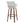 Mustang - Contemporary Fixed Height Barstool With Swivel & Round Footrest (Set of 2)