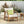 Outdoor Lounge Chair With Woven Backrest and Solid Wood Frame