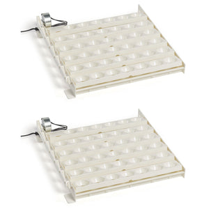 Farm Innovators 3200 Automatic 41 Spot Egg Turner for Improved Hatching (2 Pack)