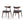 Retro Dining Chairs With Ergonomic Back (Set of 2)