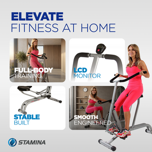 Stamina Products 25-1113 Brenda DyGraf FitRider X Machine w/ Electronic Monitor