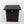 28-Inch Black Wicker Outdoor Propane Gas Fire Pit Table with Steel Top
