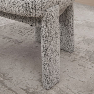 Armless Curved Back Accent Chairs