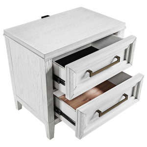 Avril - 2 Drawer Nightstand - White