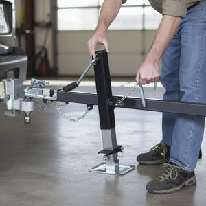 Gravel Tuff GTF-20TMSWP Heavy Duty Tube Mount Speed Jack, 2,000 Pound Capacity - TRAPSKI