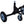 Tow Tuff TMD-1000CATV Adjustable Steel 1000lb Heavy Duty Trailer Dolly, Black