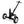 Tow Tuff TMD-1000CATV Adjustable Steel 1000lb Heavy Duty Trailer Dolly, Black