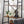 Jomeed Rustic Modern 4 Tier Wood and Steel Bookshelf Storage Organizer Shelf