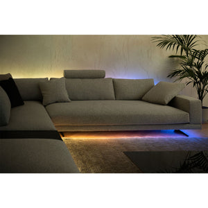 Twinkly Dots App-Controlled Flexible LED Lights 60 RGB Black Wire USB-Power